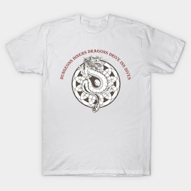 Dragons T-Shirt by sheelashop